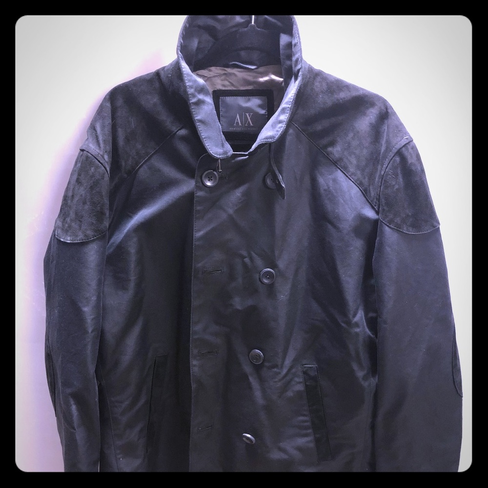 Armani exchange double breast jacket size XL
